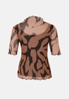zero Mesh-Shirt mit Wellensaum | Betty Barclay