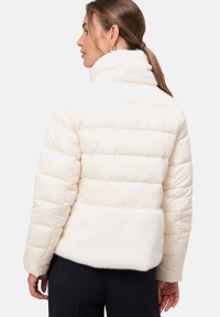 zero Steppjacke mit Kunstfellkragen | Betty Barclay