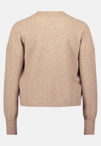 BETTY & CO Strick-Cardigan mit Reißverschluss