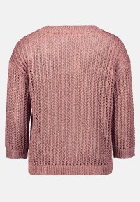 Betty Barclay Lochstrick-Pullover mit Pailletten