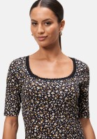 zero Blumenshirt mit Wellensaum | Betty Barclay