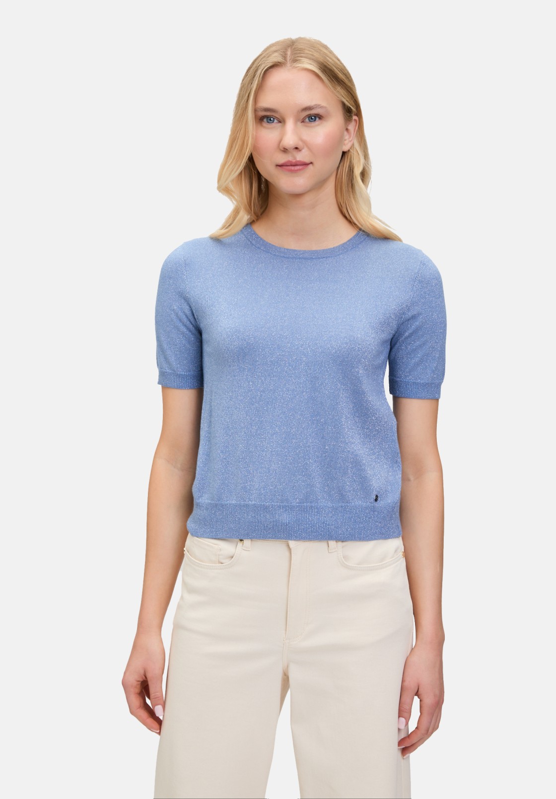 BETTY & CO Feinstrickpullover mit Lurexfaden