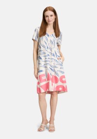 Betty Barclay Leinenkleid mit V-Ausschnitt