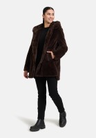 Betty Barclay Plüschjacke mit Kapuze