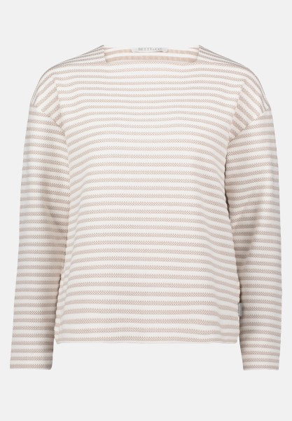 BETTY & CO Sweatshirt mit U-Boot-Ausschnitt