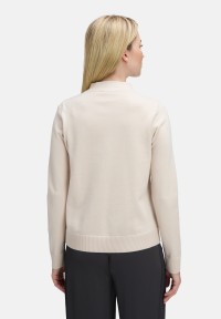 Betty Barclay Basic-Strickpullover mit Stehkragen