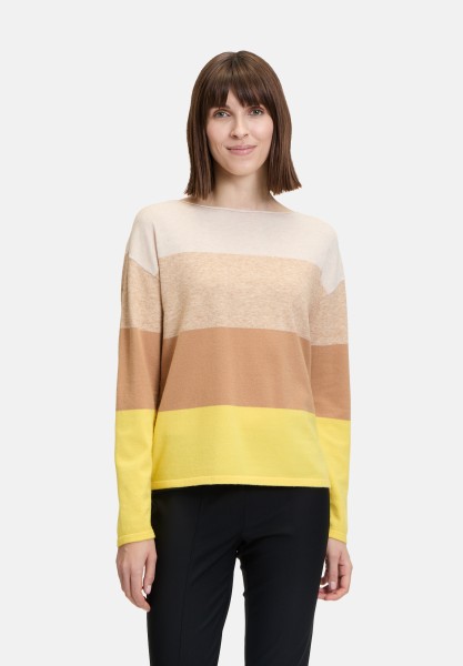 Betty Barclay Feinstrickpullover mit Color Blocking