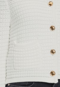 BETTY & CO Strick-Cardigan mit Knopfleiste