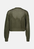 zero Strickjacke mit Lochmuster | Betty Barclay