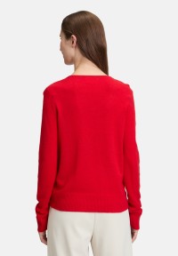 Betty Barclay Kaschmir-Pullover mit V-Ausschnitt