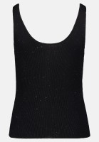 Cartoon Strick-Top im Glitzer-Look