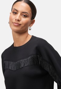 zero Sweatshirt mit Fransen | Betty Barclay