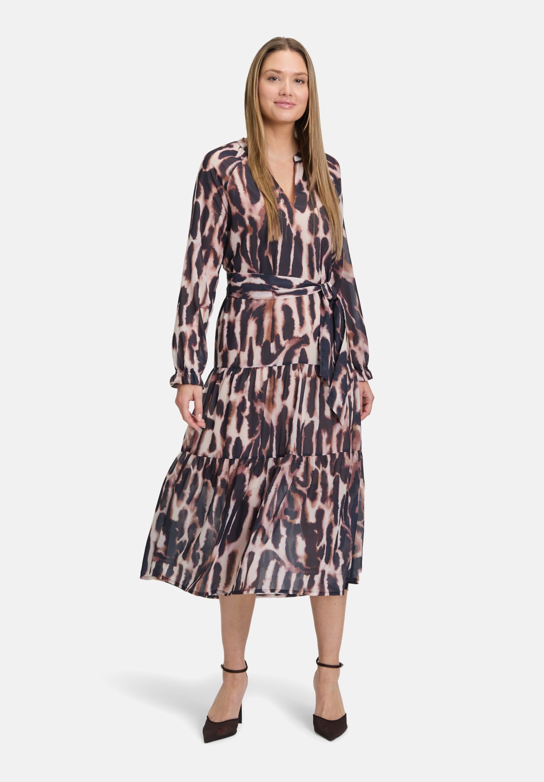 Betty Barclay Stufenkleid langarm