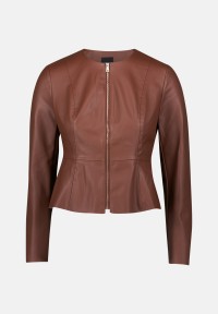 zero Blazer-Jacke in Lederoptik | Betty Barclay