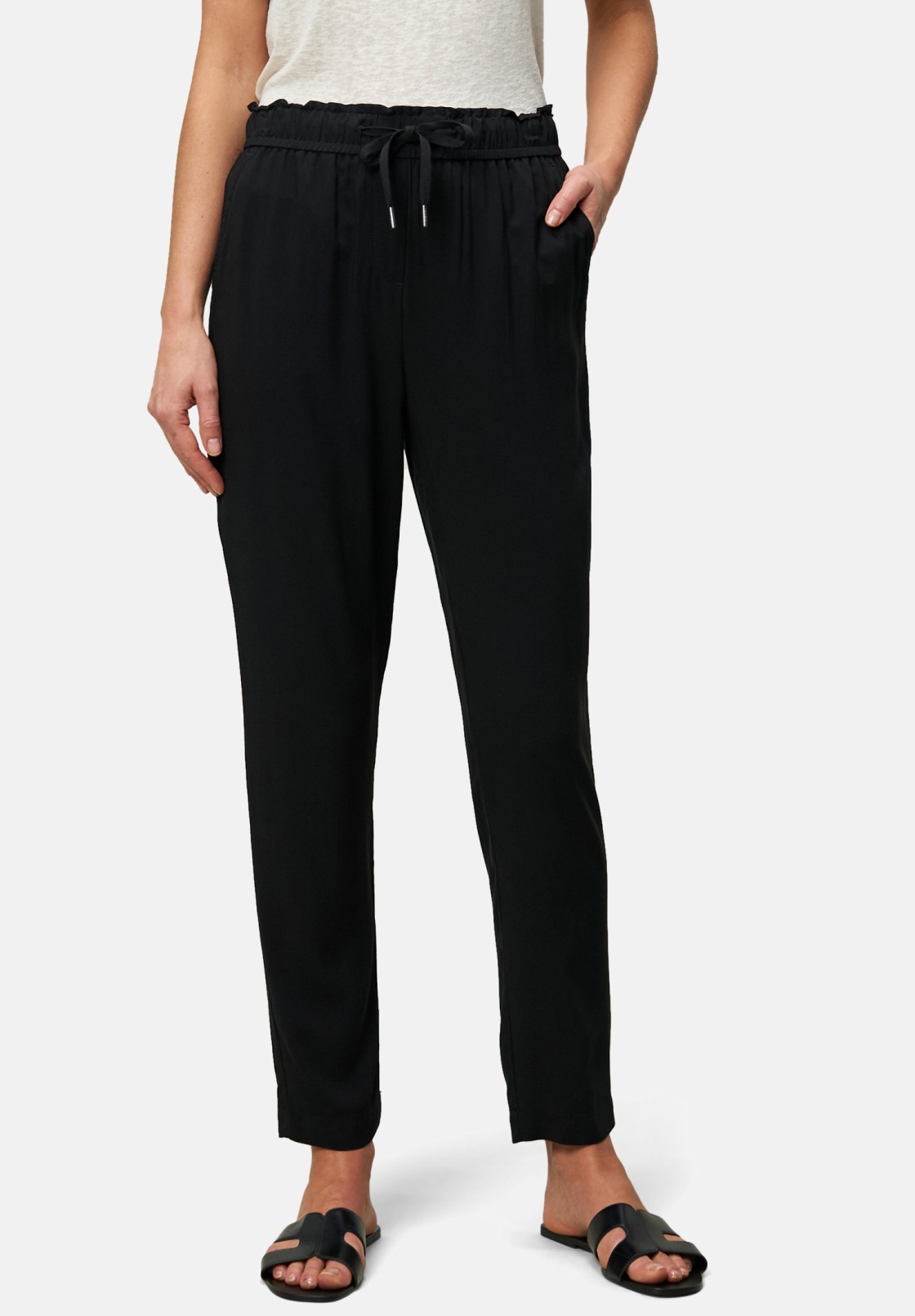 zero Schlupfhose mit Tunnelzug 28 Inch | Betty Barclay