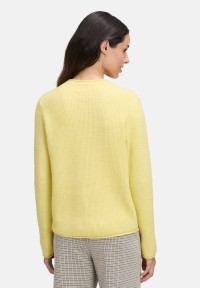 Cartoon Strickpullover mit Stehkragen