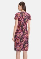 Cartoon Jerseykleid mit Raffung