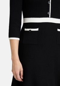 Vera Mont Strickkleid mit Rundhalsausschnitt
