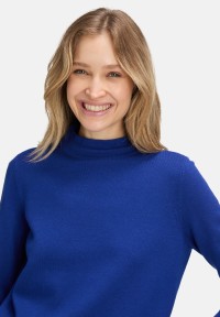 Betty Barclay Basic-Strickpullover mit Stehkragen