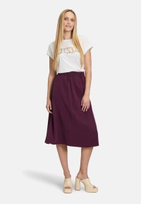 Cartoon Casual-Shirt mit Rundhalsausschnitt