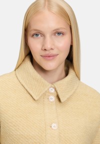 Cartoon Casual-Jacke mit aufgesetzten Taschen