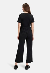 Cartoon Jumpsuit mit Bindegürtel