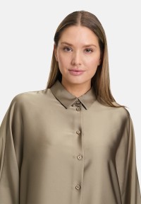 Vera Mont Satin-Bluse mit Kragen