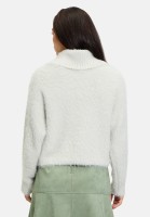 Cartoon Strickpullover mit Turtle Neck