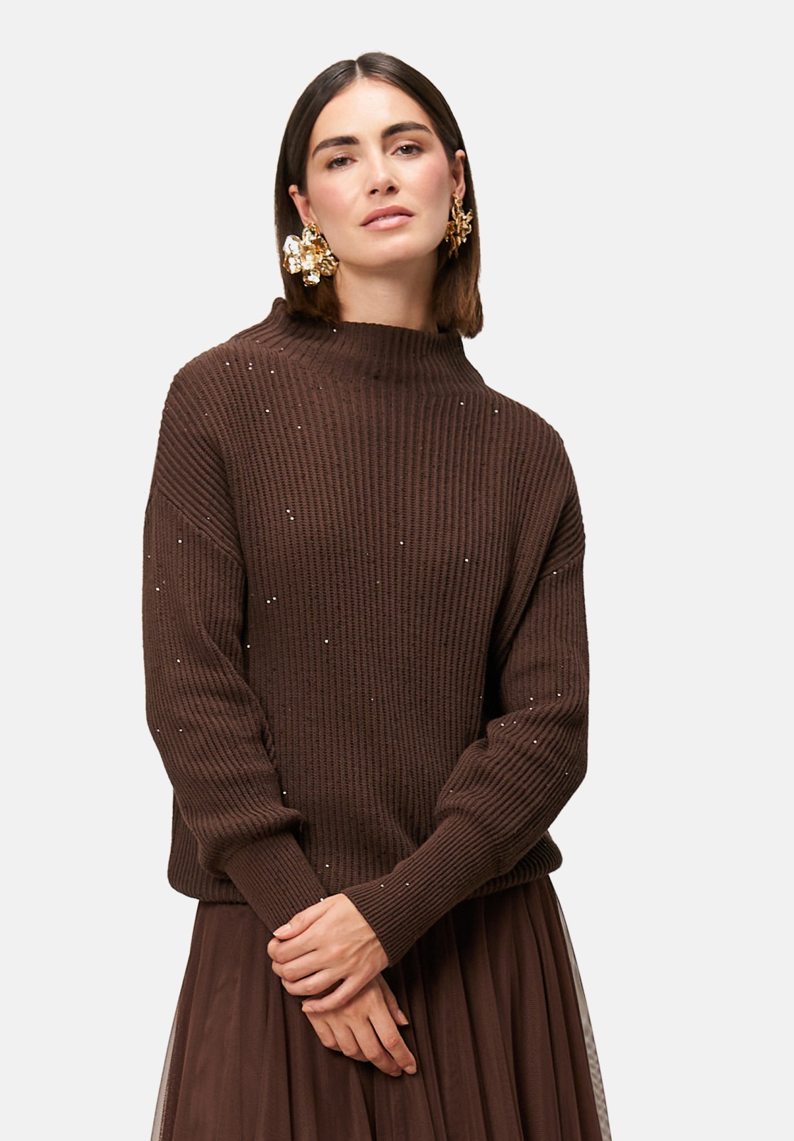 zero Strickpullover mit Pailletten | Betty Barclay