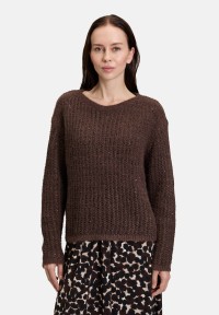 Betty Barclay Grobstrick-Pullover mit Pailletten