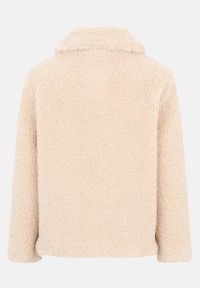 Cartoon Plüschjacke mit Kragen