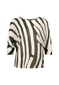 zero Oversized-Strickpullover mit Print | Betty Barclay