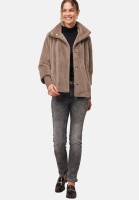 zero Fellimitat-Jacke mit Stehkragen | Betty Barclay
