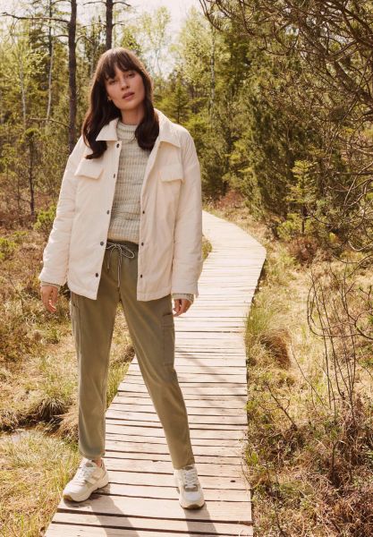 BETTY & CO Overshirt mit Steppungen
