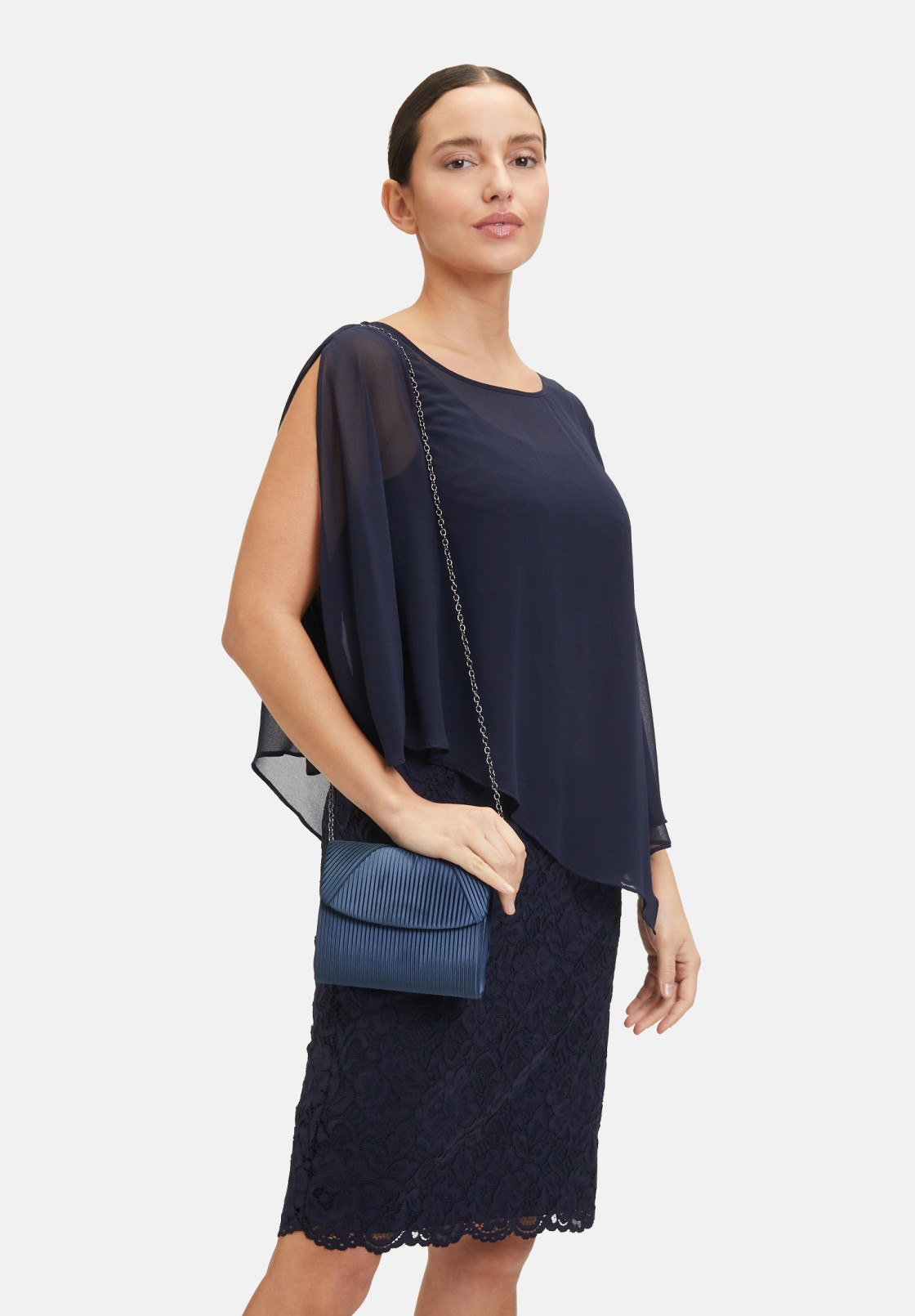 Vera Mont Abendtasche mit Plissee