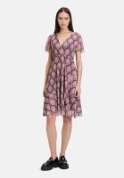 Cartoon Volantkleid mit Rüschen