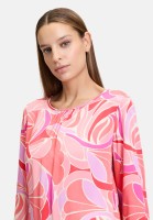 Betty Barclay Satin-Bluse mit 3/4 Arm