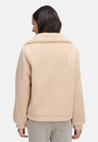 Cartoon Plüschjacke mit Eingrifftaschen
