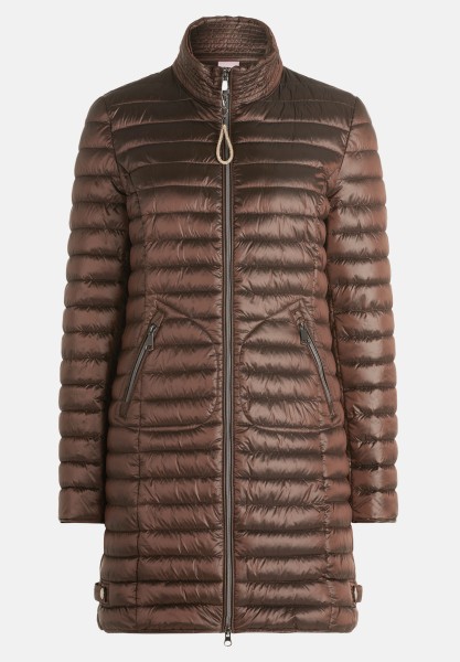 Cartoon Steppjacke mit Reißverschlusstaschen