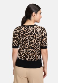 Betty Barclay Feinstrickpullover mit Animalprint
