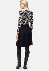 zero Strickkleid mit Leomuster | Betty Barclay