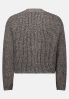 Cartoon Cardigan mit V-Ausschnitt
