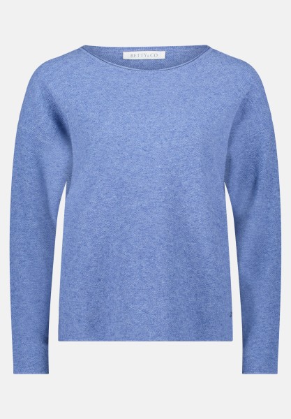 BETTY & CO Strickpullover mit Rundhalsausschnitt