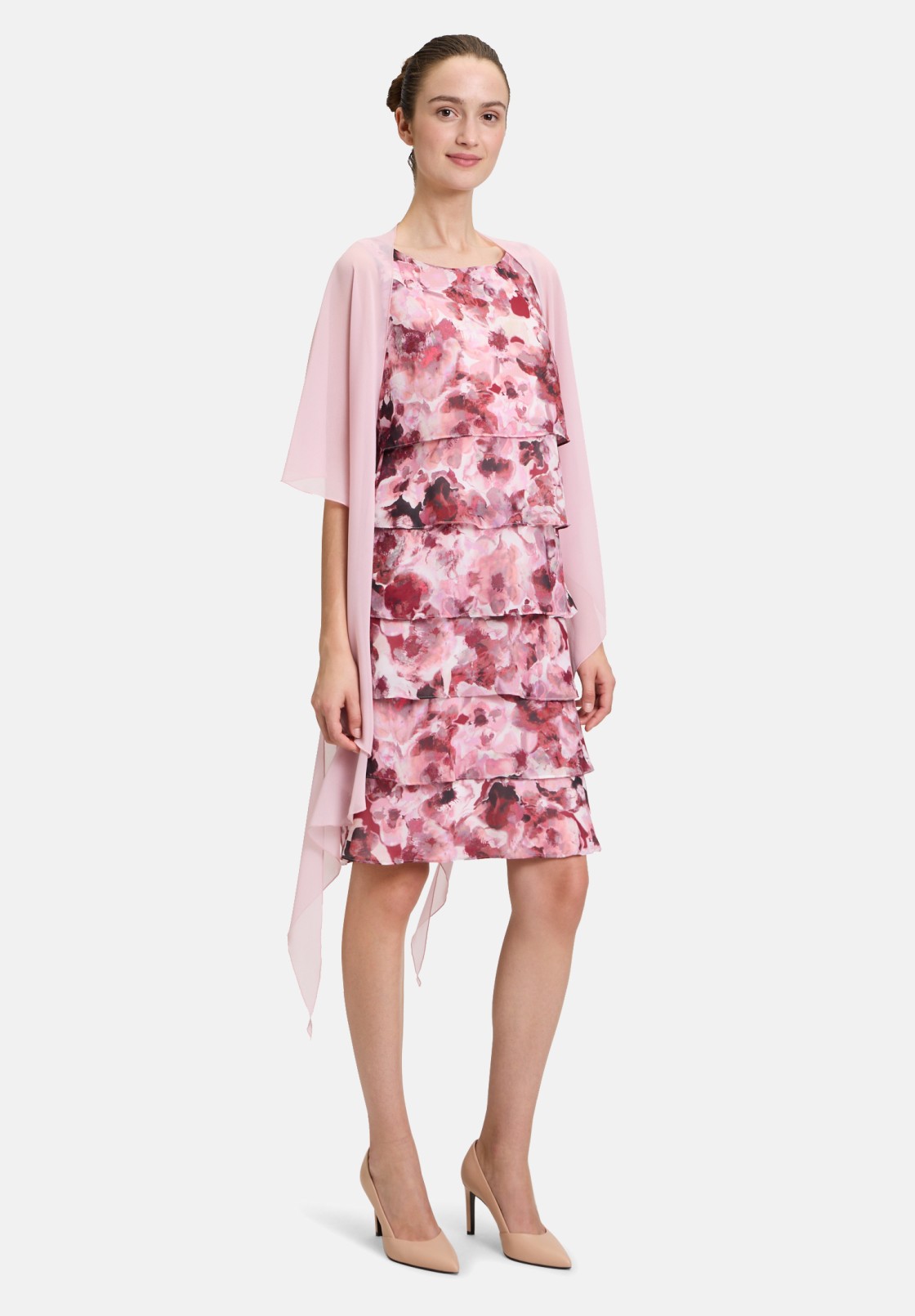Vera Mont Chiffonstola mit Volant