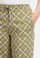 Cartoon Palazzo-Hose mit Gummizug
