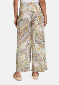 Cartoon Palazzo-Hose mit Gummizug