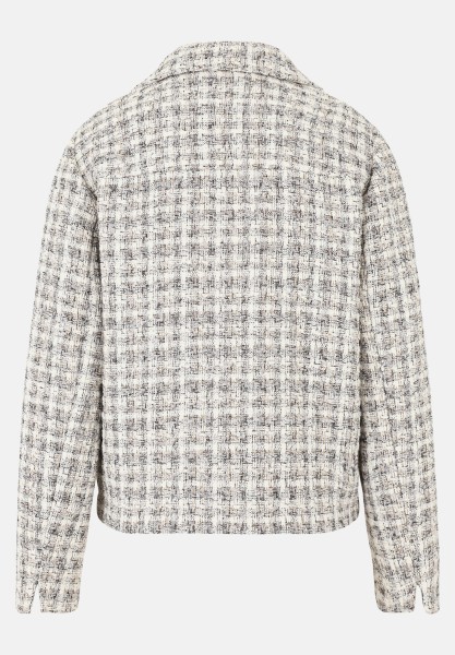 Cartoon Tweedblazer mit aufgesetzten Taschen