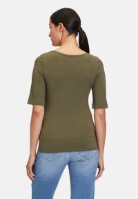 Cartoon Basic Shirt mit Rundhalsausschnitt