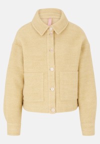 Cartoon Casual-Jacke mit aufgesetzten Taschen