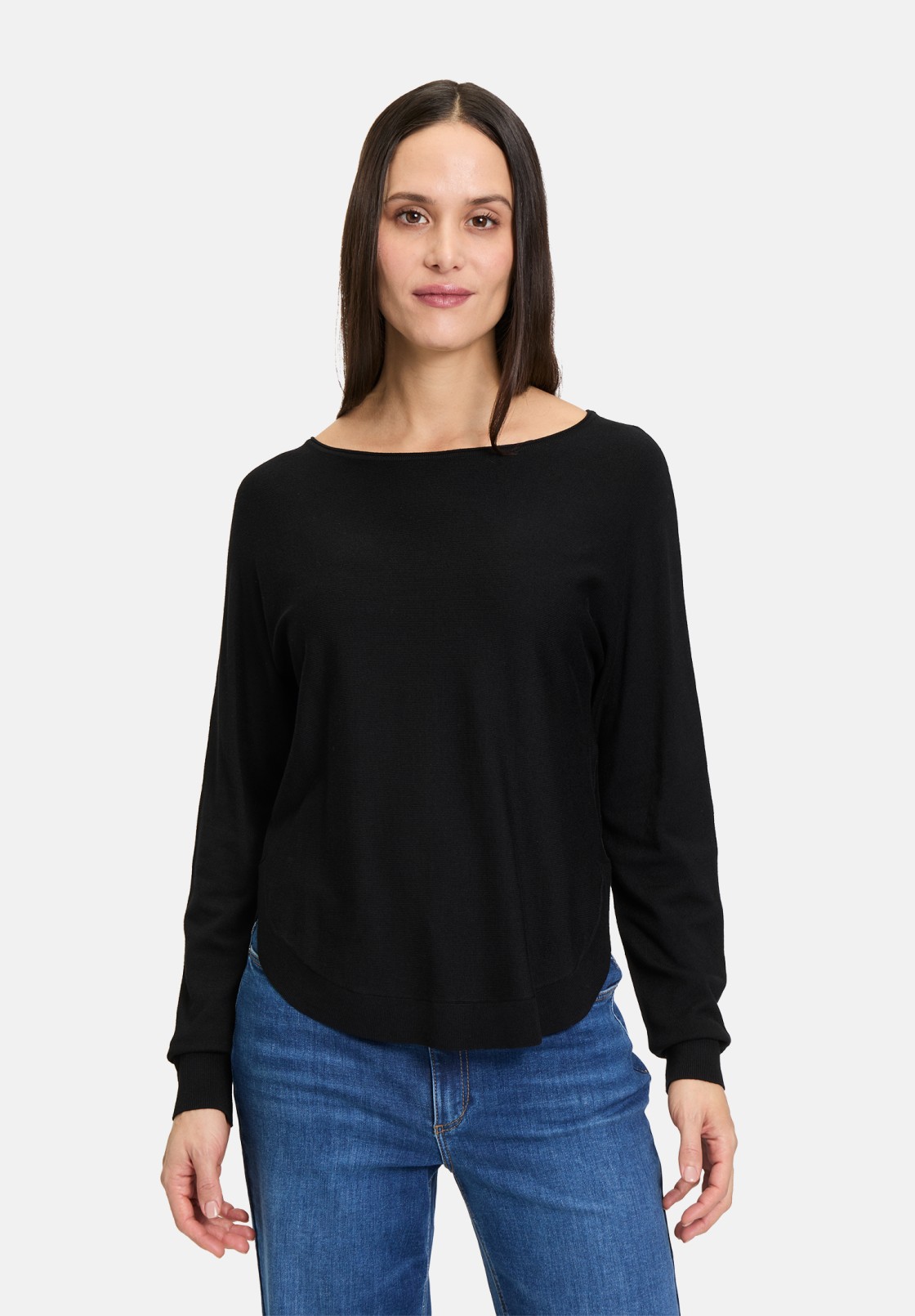 BETTY & CO Feinstrickpullover mit U-Boot-Ausschnitt